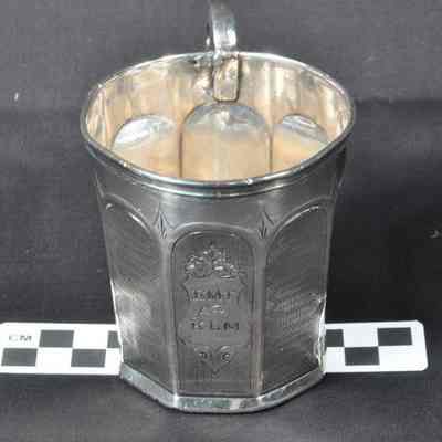 Sterling silver baptismal cup