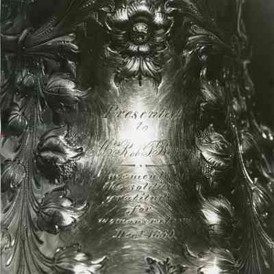 Miss Lucy Ambler's silver service