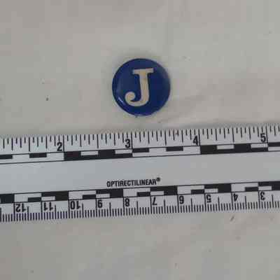 "J" Rockefeller campaign button