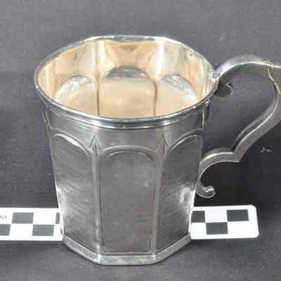 Sterling silver baptismal cup