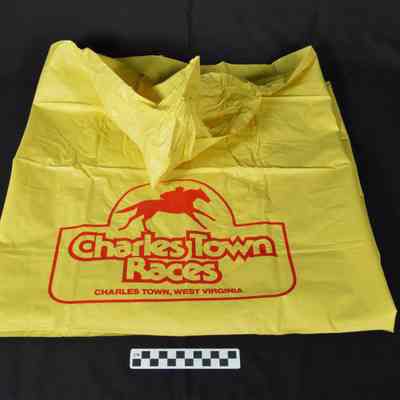 Charles Town Races poncho