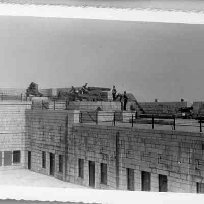 honeymoon at Old Fort Henry, Canada - July, 1951