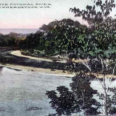 View on the Potomac River at Shepherdstown, West Virginia