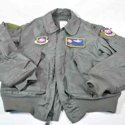 Cold weather, olive drab, Air Force jacket