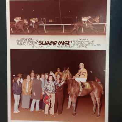 "Swamp Mist" Winners Circle Photo