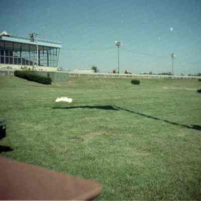 Horses racing at Charles Town Race Track