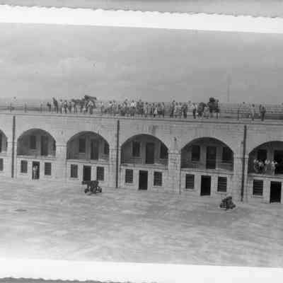 honeymoon at Old Fort Henry, Canada - July, 1951