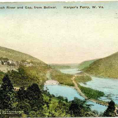 The Shenandoah River and Gap, from Bolivar.