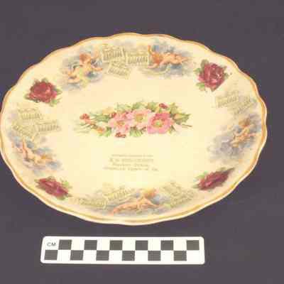 Calendar plate for 1911