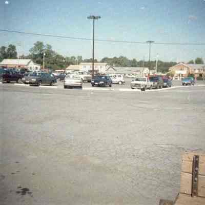 Employee parking lot at Charles Town Race Track