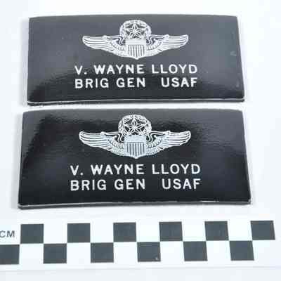 U. S. Air Force name tags