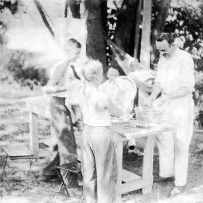 Camp Never Again, Shenandoah River, August 1928