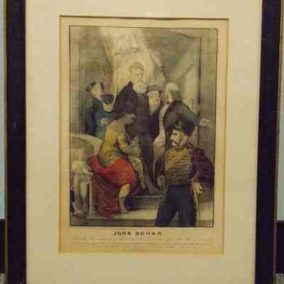 John Brown leaving the Charles Town jail to go to his hanging