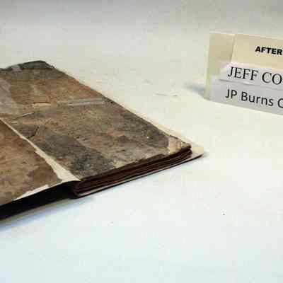 John James Frame estate inventory book, 1834