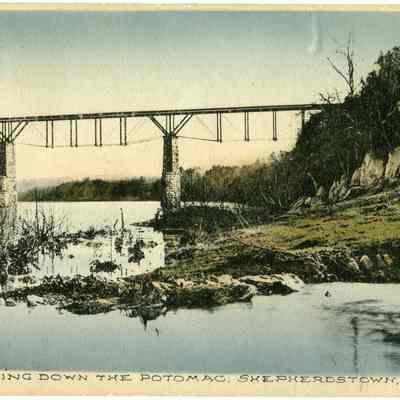 Looking Down the Potomac, Shepherdstown, W. VA.