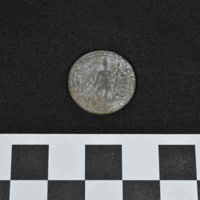 First Virginia State seal button