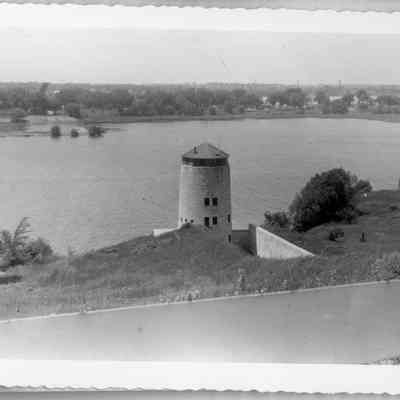 honeymoon at Old Fort Henry, Canada - July, 1951