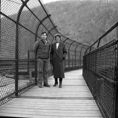Dedication of Potomac River foot bridge