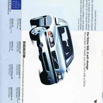 The Washington Post Magazine Back Cover