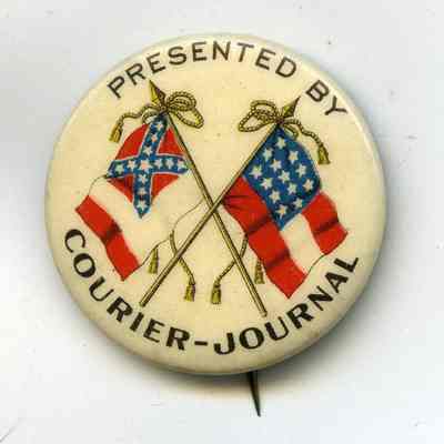 Confederate Reunion lapel pin