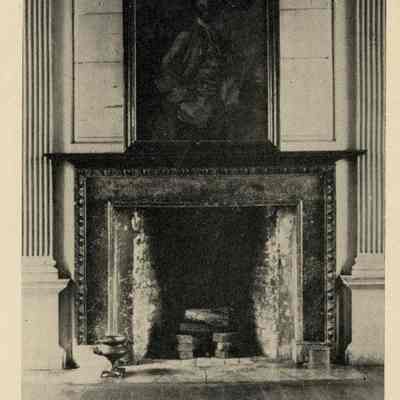 Mantelpiece in drawing room at Harewood