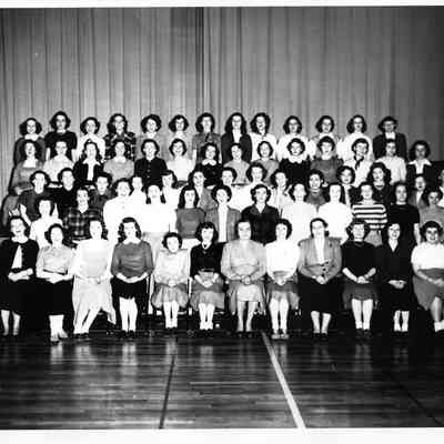 Kappa Phi Sorority at WVU - March, 1950
