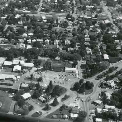 Aerial view of Ranson and Charles Town