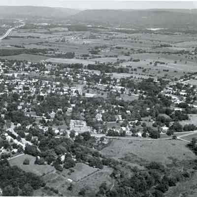 Aerial view of Ranson and Charles Town