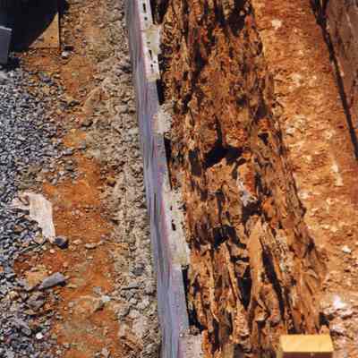 Constructing new St. Margaret's Hall in Charles Town, West Virginia in 1998