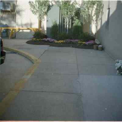 Entrance to Charles Town Race Track Clubhouse
