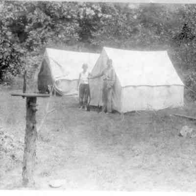 Camp Never Again, Shenandoah River, August 1928