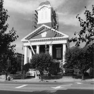 Repairing Jefferson County Courthouse in September - October 1997