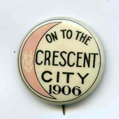1906 Confederate Reunion lapel pin