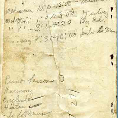 Shepherd College Directory Back Cover