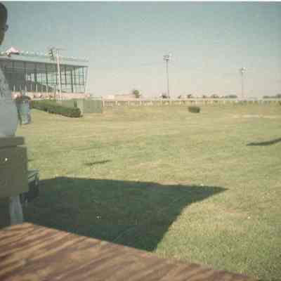 Horses racing at Charles Town Race Track