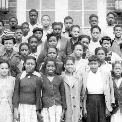 Early Photo of Page-Jackson High School Class of 1953