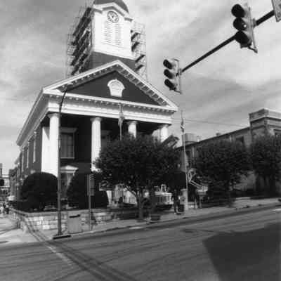 Repairing Jefferson County Courthouse in September - October 1997