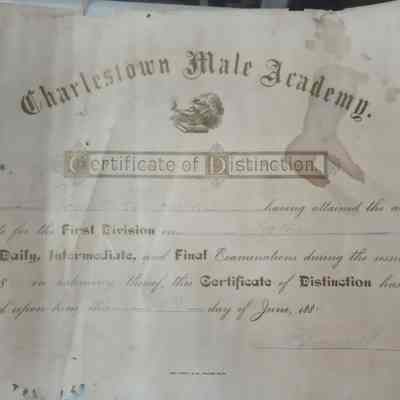 Certificate of Distinction