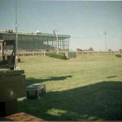 Horses racing at Charles Town Race Track