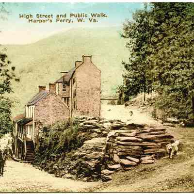 High Street and Public Walk, Harper's Ferry, W. Va.
