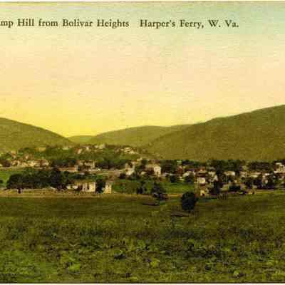 Bolivar and Camp Hill from Bolivar Heights, Harper's Ferry, W. Va.