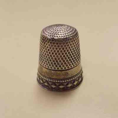 Sterling silver thimble