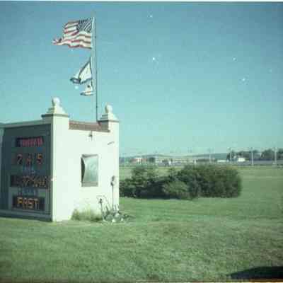 Sign at Charles Town Race Track