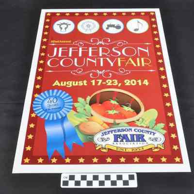 62nd Annual Jefferson County Fair poster