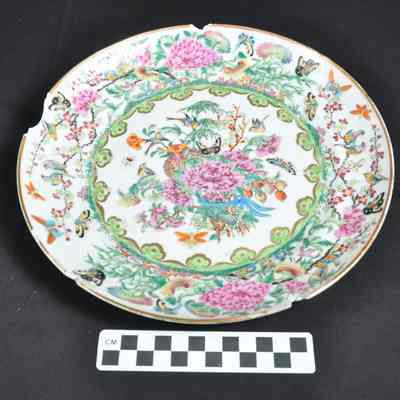 Canton China plate