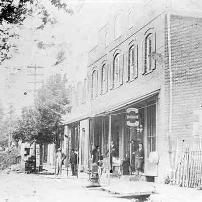 East Charles Street between Washington and Liberty