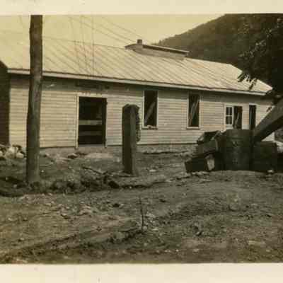 Creamery after 1924 flood