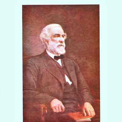 Photograph of painting of General Robert E. Lee