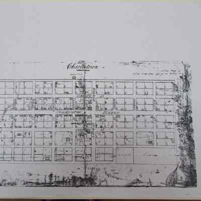Plat of Charles Town ca. 1830s