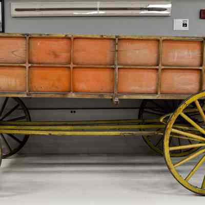 Wagon used to convey John Brown to his execution